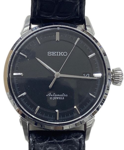 SEIKO（セイコー）SEIKO (セイコー) 腕時計/自動巻き ブラックの古着・服飾アイテム