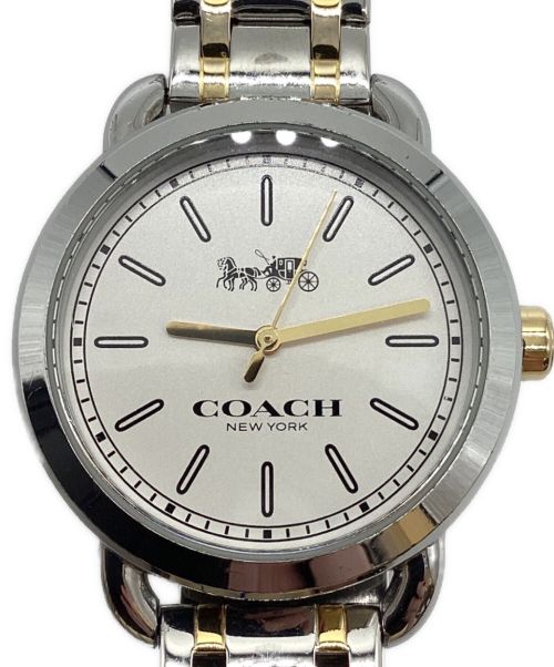 COACH（コーチ）COACH (コーチ) 腕時計 ホワイトの古着・服飾アイテム