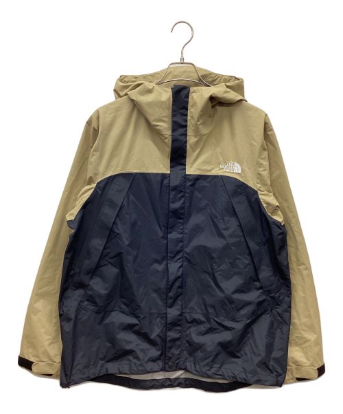 THE NORTH FACE（ザ ノース フェイス）THE NORTH FACE (ザ ノース フェイス) ドットショットジャケット ベージュ×ネイビー サイズ:XLの古着・服飾アイテム