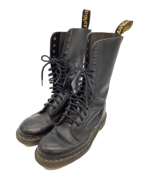 Dr.Martens（ドクターマーチン）Dr.Martens (ドクターマーチン) 14ホールブーツ ブラック サイズ:25.5の古着・服飾アイテム