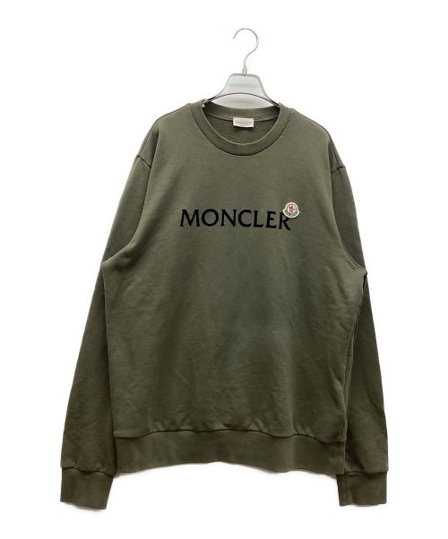 MONCLER（モンクレール）MONCLER (モンクレール) スウェット オリーブ サイズ:XLの古着・服飾アイテム