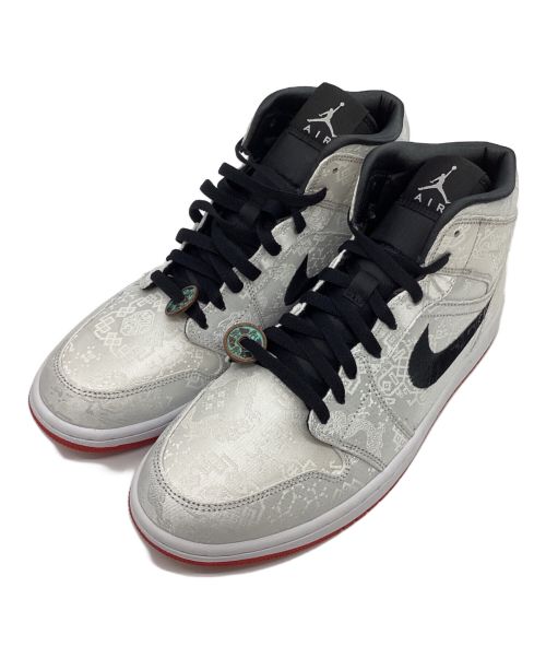 NIKE（ナイキ）NIKE (ナイキ) AIR JORDAN 1 FEARLESS ホワイト×レッド サイズ:29の古着・服飾アイテム