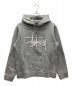 stussy（ステューシー）の古着「プルオーバーパーカー」｜グレー