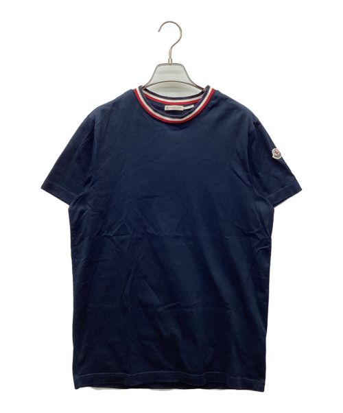 MONCLER（モンクレール）MONCLER (モンクレール) MAGLIA T-SHIRT ネイビー サイズ:Sの古着・服飾アイテム