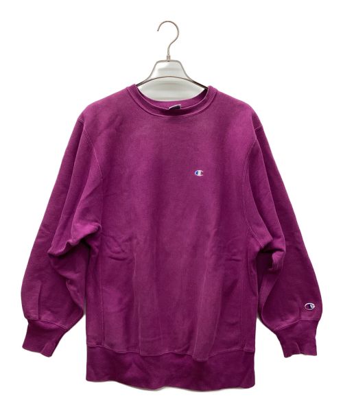 Champion REVERSE WEAVE（チャンピオン リバース ウィーブ）Champion REVERSE WEAVE (チャンピオン リバース ウィーブ) 90sスウェット パープル サイズ:XLの古着・服飾アイテム