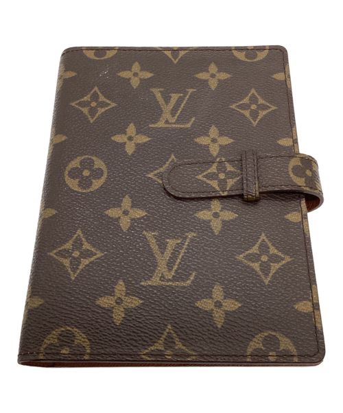 LOUIS VUITTON（ルイ ヴィトン）LOUIS VUITTON (ルイ ヴィトン) 手帳カバー ブラウンの古着・服飾アイテム