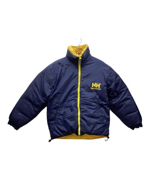 HELLY HANSEN（ヘリーハンセン）HELLY HANSEN (ヘリーハンセン) リバーシブル中綿ジャケット ネイビー×イエロー サイズ:Freeの古着・服飾アイテム