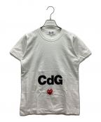 PLAY COMME des GARCONSプレイ コムデギャルソン）の古着「Tシャツ」｜ホワイト