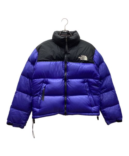 THE NORTH FACE（ザ ノース フェイス）THE NORTH FACE (ザ ノース フェイス) 90sダウンジャケット ブルー×ブラック サイズ:Mの古着・服飾アイテム