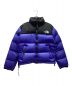 THE NORTH FACE（ザ ノース フェイス）の古着「90sダウンジャケット」｜ブルー×ブラック