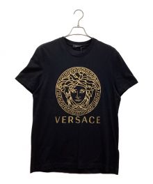 VERSACE（ヴェルサーチ）の古着「半袖カットソー」｜ブラック