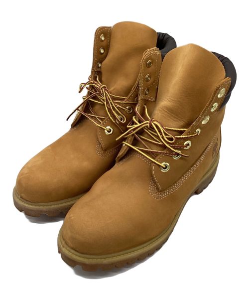 Timberland（ティンバーランド）Timberland (ティンバーランド) 6INCH DOUBLE COLLAR BOOT ベージュ サイズ:26.5の古着・服飾アイテム