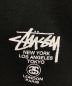 中古・古着 stussy (ステューシー) ジップアップパーカー ブラック サイズ:XL：8000円