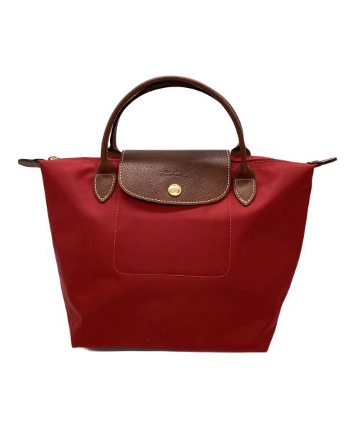 LONGCHAMP（ロンシャン）LONGCHAMP (ロンシャン) ミニトートバッグ レッドの古着・服飾アイテム