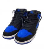 NIKEナイキ）の古着「ハイカットスニーカー/AIR JORDAN1」｜ブラック×ブルー