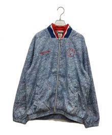 adidas Originals×FUCKING AWESOME（アディダスオリジナル×ファッキンオーサム）の古着「ジップアップジャケット」｜ブルー