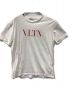 VALENTINO（ヴァレンティノ）の古着「半袖Tシャツ」｜ホワイト×レッド
