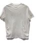 VALENTINO (ヴァレンティノ) 半袖Tシャツ ホワイト×レッド サイズ:SIZE L：11000円