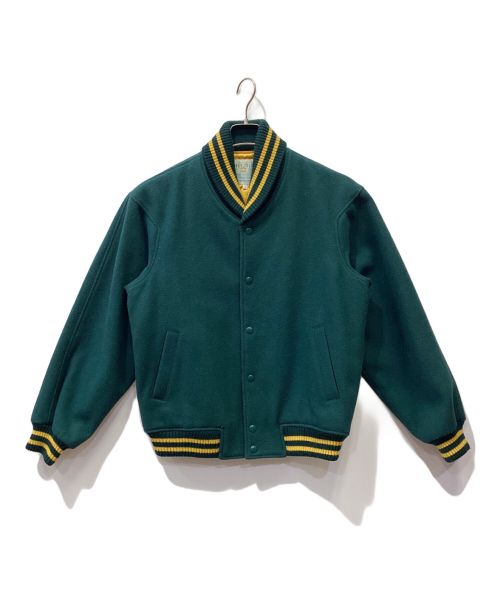 CONEY ISLAND（コニーアイランド）CONEY ISLAND (コニーアイランド) STADIUM JACKET グリーン サイズ:Lの古着・服飾アイテム