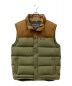 Patagonia（パタゴニア）の古着「DOWN VEST」｜カーキ×ブラウン