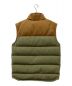 Patagonia (パタゴニア) DOWN VEST カーキ×ブラウン サイズ:L：12000円