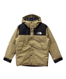 THE NORTH FACE（ザ ノース フェイス）の古着「マウンテンダウンジャケット」｜ベージュ×ブラック