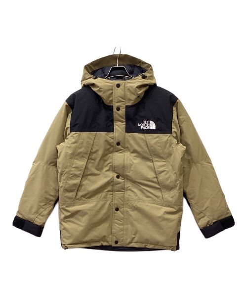 THE NORTH FACE（ザ ノース フェイス）THE NORTH FACE (ザ ノース フェイス) マウンテンダウンジャケット ベージュ×ブラック サイズ:L 未使用品の古着・服飾アイテム