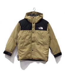 THE NORTH FACE（ザ ノース フェイス）の古着「マウンテンダウンジャケット」｜ベージュ×ブラック