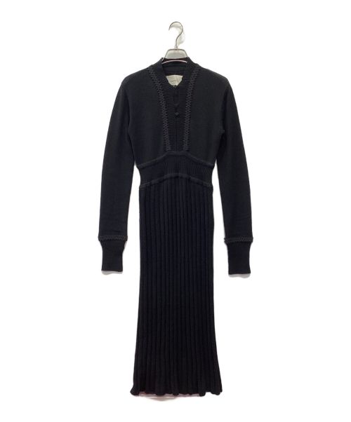 TODAYFUL（トゥデイフル）TODAYFUL (トゥデイフル) Blade Piping Knitdress ブラック サイズ:36の古着・服飾アイテム