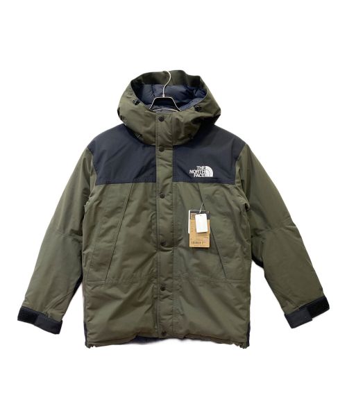 THE NORTH FACE（ザ ノース フェイス）THE NORTH FACE (ザ ノース フェイス) ダウンジャケット グリーン×ブラック サイズ:XLの古着・服飾アイテム