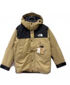 THE NORTH FACEザ ノース フェイス）の古着「ダウンジャケット」｜ブラック×ベージュ