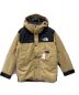 THE NORTH FACE（ザ ノース フェイス）の古着「ダウンジャケット」｜ブラック×ベージュ