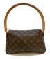 LOUIS VUITTON (ルイ ヴィトン) ミニルーピング/ハンドバッグ ブラウン：72000円