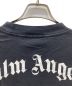 中古・古着 Palm Angels (パーム エンジェルス) プリントTシャツ ブラック サイズ:M：8000円