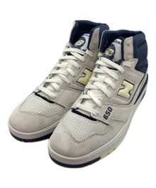 NEW BALANCE（ニューバランス）の古着「ハイカットスニーカー」｜ネイビー×アイボリー