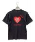 HUMAN MADE (ヒューマンメイド) Girls Don’t Cry (ガールズ ドント クライ) GDC VALENTINE'S DAY T-SHIRT ブラック サイズ:S：11000円