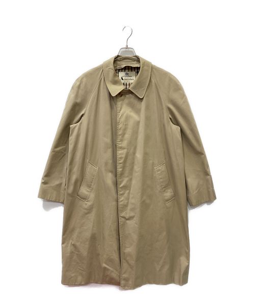 Aquascutum（アクアスキュータム）Aquascutum (アクアスキュータム) ライナー付比翼コート ベージュ サイズ:Ⅼの古着・服飾アイテム