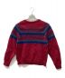 PENDLETON (ペンドルトン) 70’s ノルディックウールセーター レッド サイズ:M：7000円