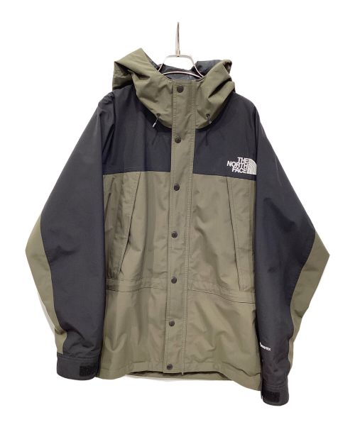 THE NORTH FACE（ザ ノース フェイス）THE NORTH FACE (ザ ノース フェイス) MOUNTAIN LIGHT JACKET カーキ サイズ:Lの古着・服飾アイテム