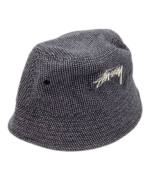 stussy（ステューシー）stussy (ステューシー) ハット ネイビーの古着・服飾アイテム