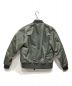 HYKE (ハイク) MA-1 TYPE JACKET オリーブ サイズ:2：21000円