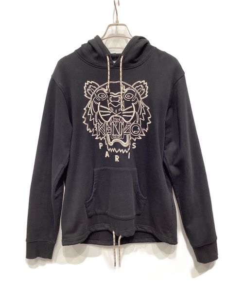 KENZO（ケンゾー）KENZO (ケンゾー) Tiger Head Embroidery Logo ブラック サイズ:Freeの古着・服飾アイテム