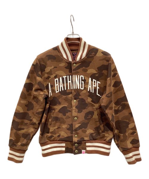 A BATHING APE（アベイシングエイプ）A BATHING APE (アベイシングエイプ) ブルゾン ブラウン サイズ:TALLの古着・服飾アイテム