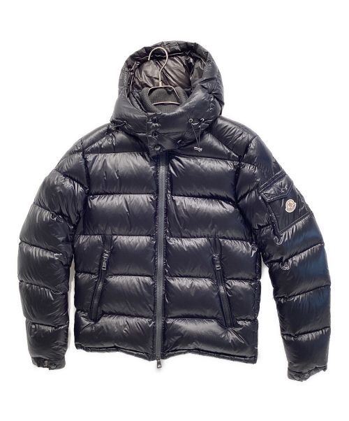 MONCLER（モンクレール）MONCLER (モンクレール) ダウンジャケット ブラック×ブラウン サイズ:Mの古着・服飾アイテム