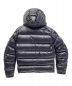 MONCLER (モンクレール) ダウンジャケット ブラック×ブラウン サイズ:M：65000円