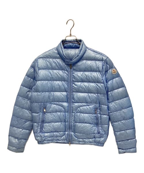 MONCLER（モンクレール）MONCLER (モンクレール) ダウンジャケット ブルー サイズ:Lの古着・服飾アイテム