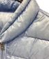 中古・古着 MONCLER (モンクレール) ダウンジャケット ブルー サイズ:L：40000円