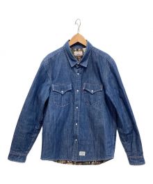 SUPREME×LEVI'S（シュプリーム×リーバイス）の古着「Denim Quilted Shirt」｜ブルー