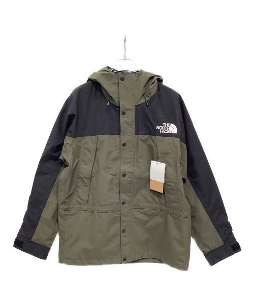 THE NORTH FACE（ザ ノース フェイス）THE NORTH FACE (ザ ノース フェイス) マウンテンライトジャケット オリーブ×ブラック サイズ:L 未使用品の古着・服飾アイテム