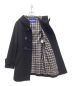 BURBERRY BLUE LABEL (バーバリーブルーレーベル) ダッフルコート ブラック サイズ:M：15000円